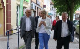 Urszula Pasławska odwiedziła Działdowo