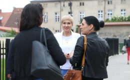Urszula Pasławska odwiedziła Działdowo