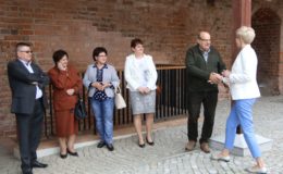 Urszula Pasławska odwiedziła Działdowo