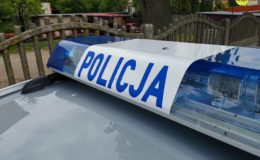 (Na zdjęciu sygnalizator świetlny policyjny)