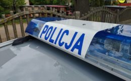 (Na zdjęciu sygnalizator świetlny policyjny)
