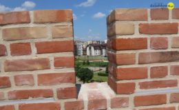 Działdowo widziane z zamkowych murów