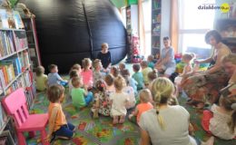 Mobilne Planetarium w Miejskiej Bibliotece Publicznej w Działdowie