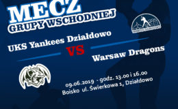 Zapraszamy na mecz Yankeesów Działdowo. Bałtycka Liga Baseballu