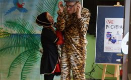 Teatr „Maska” – „Prastara Książnica- Skarb i Tajemnica” w naszej bibliotece