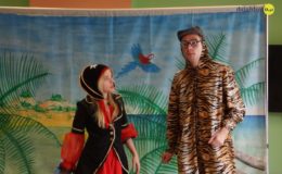 Teatr „Maska” – „Prastara Książnica- Skarb i Tajemnica” w naszej bibliotece