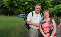 Elżbieta Zakrzewska i Marcin Troński  rozwiązywali zagadkę sprzed lat