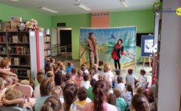 Teatr „Maska” – „Prastara Książnica- Skarb i Tajemnica” w naszej bibliotece