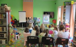 Spotkanie autorskie z Markiem Samselskim w ramach projektu BiblioCzas