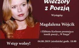 Magdalena Wójcik i Elżbieta Karlsson. Powiatowe Wieczory z Poezją