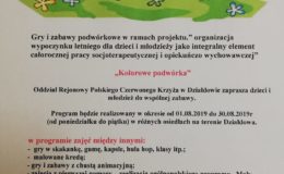 Zapraszamy dzieci i młodzież do wspólnej zabawy na Waszych podwórkach