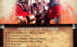 Zapraszamy na Turniej Rycerski na Zamku w Działdowie
