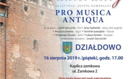 Zespół Pro Musica Antiqua wystąpi na Dni Działdowa