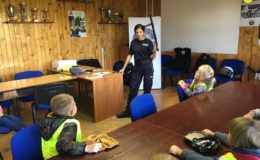 Przedszkolaki odwiedziły działdowską komendę policji