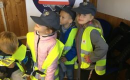 Przedszkolaki odwiedziły działdowską komendę policji