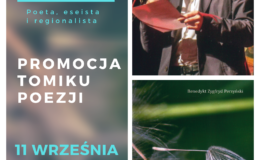Promocja tomiku poezji  Benedykta Zygfryda Perzyńskiego