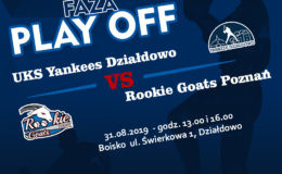 Yankeesi Działdowo pokonali Rookie Goats Poznań w ćwierćfinale play off Bałtyckiej Ligi Baseballu