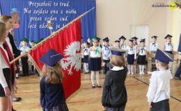 Ślubowanie klas pierwszych w Szkole Podstawowej nr 4 w Działdowie