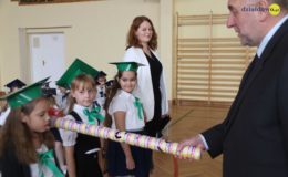 Ślubowanie klas pierwszych w Szkole Podstawowej nr 4 w Działdowie
