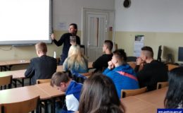 Odpowiedzialność w szkole, na drodze i w życiu – spotkania z uczniami szkół średnich