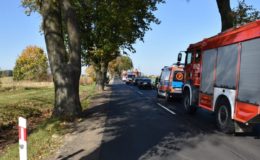 Trzy pojazdy zderzyły się na drodze Działdowo-Burkat