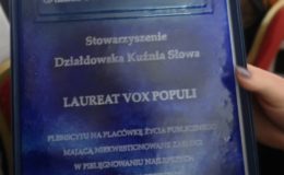 Stowarzyszenia Działdowska Kuźnia Słowa z prestiżową nagrodą