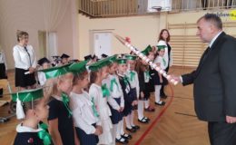 Ślubowanie klas pierwszych w Szkole Podstawowej nr 4 w Działdowie