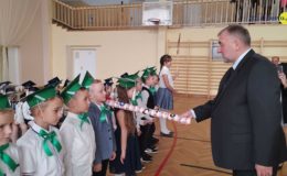 Ślubowanie klas pierwszych w Szkole Podstawowej nr 4 w Działdowie