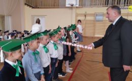 Ślubowanie klas pierwszych w Szkole Podstawowej nr 4 w Działdowie