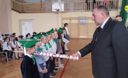 Ślubowanie klas pierwszych w Szkole Podstawowej nr 4 w Działdowie