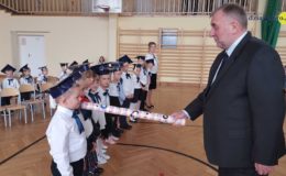 Ślubowanie klas pierwszych w Szkole Podstawowej nr 4 w Działdowie