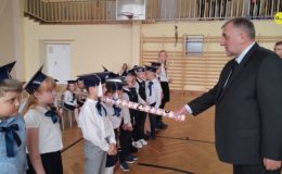 Ślubowanie klas pierwszych w Szkole Podstawowej nr 4 w Działdowie