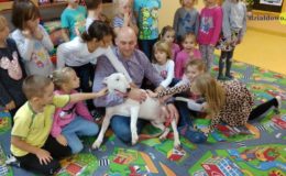 Zajęcia z psem w Przedszkolu nr 3