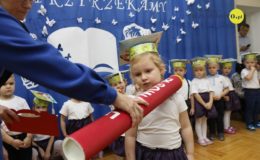 Pasowanie na przedszkolaka w Przedszkolu nr 1