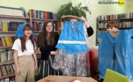 Pokaz mody ekologicznej w Szkole Podstawowej nr 2