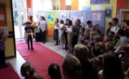 Pokaz mody ekologicznej w Szkole Podstawowej nr 2