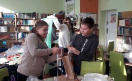 Pokaz mody ekologicznej w Szkole Podstawowej nr 2