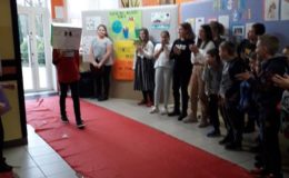 Pokaz mody ekologicznej w Szkole Podstawowej nr 2