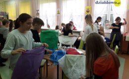 Pokaz mody ekologicznej w Szkole Podstawowej nr 2