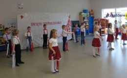 Święto niepodległości w Przedszkolu nr 4 w Działdowie