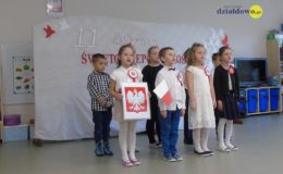 Święto niepodległości w Przedszkolu nr 4 w Działdowie