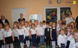 Przedszkole nr 5 wzięło udział w akcji „Szkoła do hymnu”