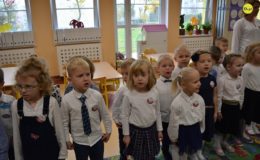 Przedszkole nr 5 wzięło udział w akcji „Szkoła do hymnu”