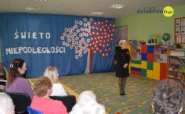 Akademia z okazji 101. rocznicy odzyskania niepodległości w Przedszkolu nr 5