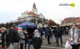 Odpalenie choinki na działdowskim rynku