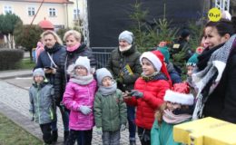 Odpalenie choinki na działdowskim rynku