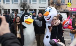 Odpalenie choinki na działdowskim rynku