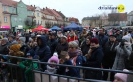 Odpalenie choinki na działdowskim rynku