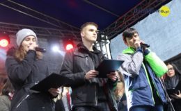 Odpalenie choinki na działdowskim rynku