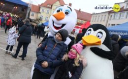 Odpalenie choinki na działdowskim rynku
